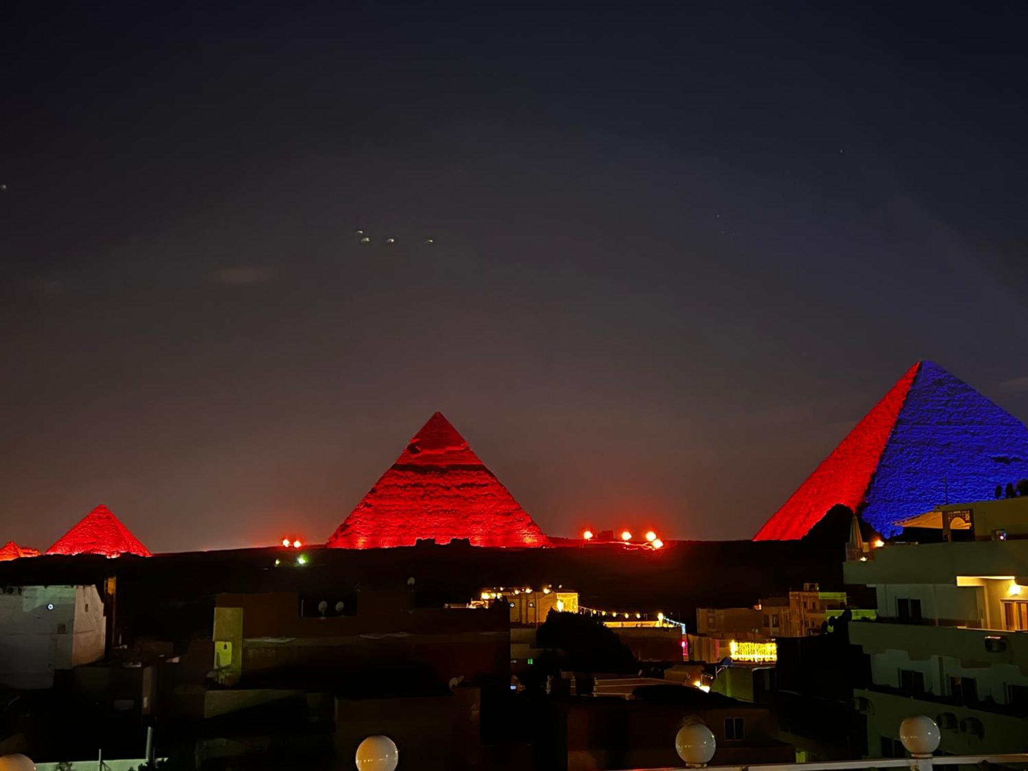 Jimmy Pyramids Hotel Kafret el-Gabal Exteriér fotografie