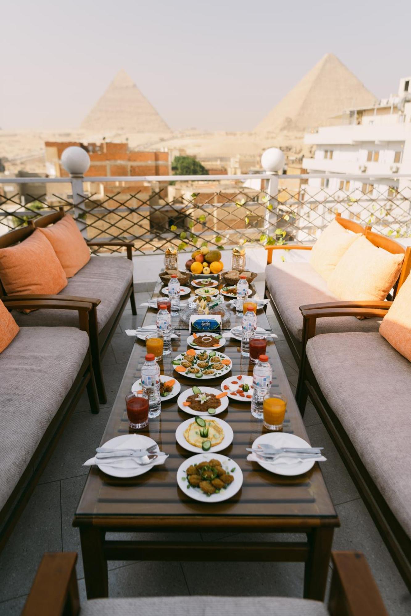 Jimmy Pyramids Hotel Kafret el-Gabal Exteriér fotografie