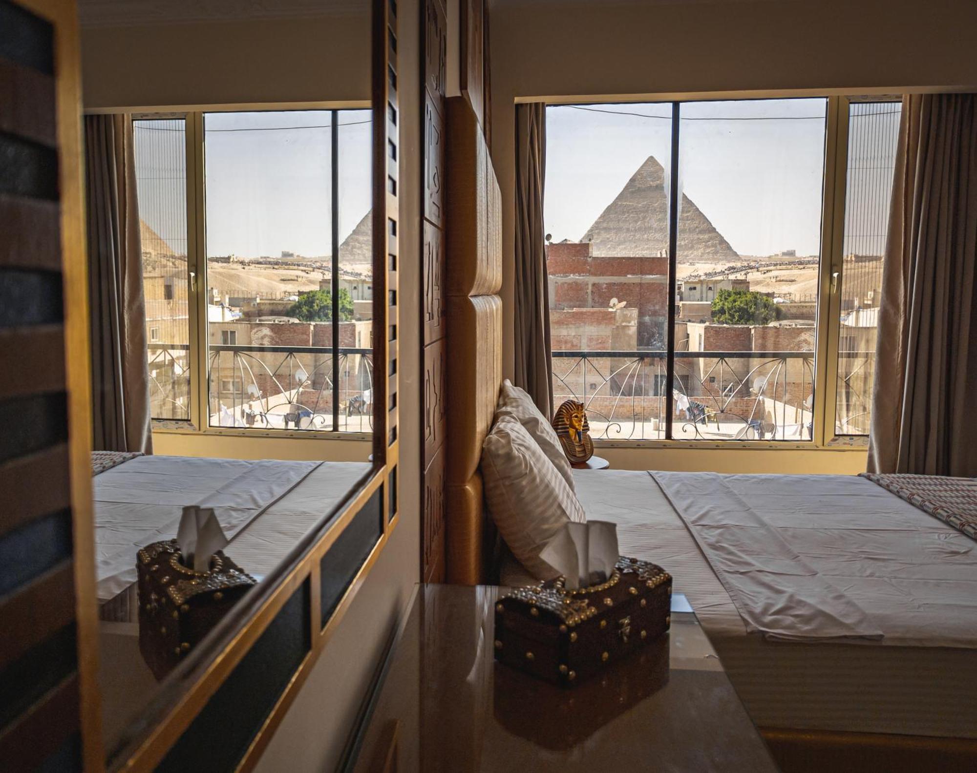 Jimmy Pyramids Hotel Kafret el-Gabal Exteriér fotografie
