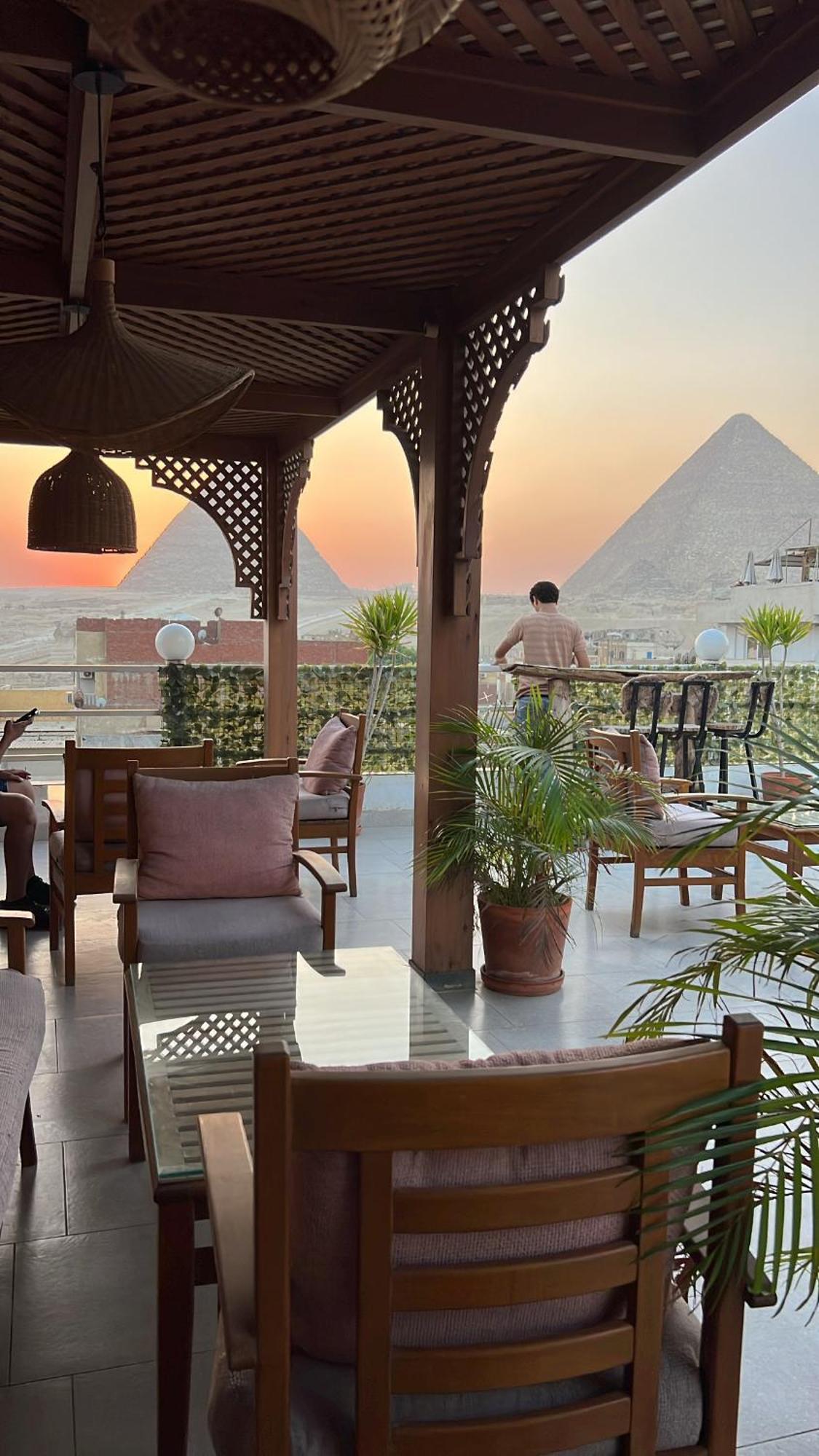 Jimmy Pyramids Hotel Kafret el-Gabal Exteriér fotografie
