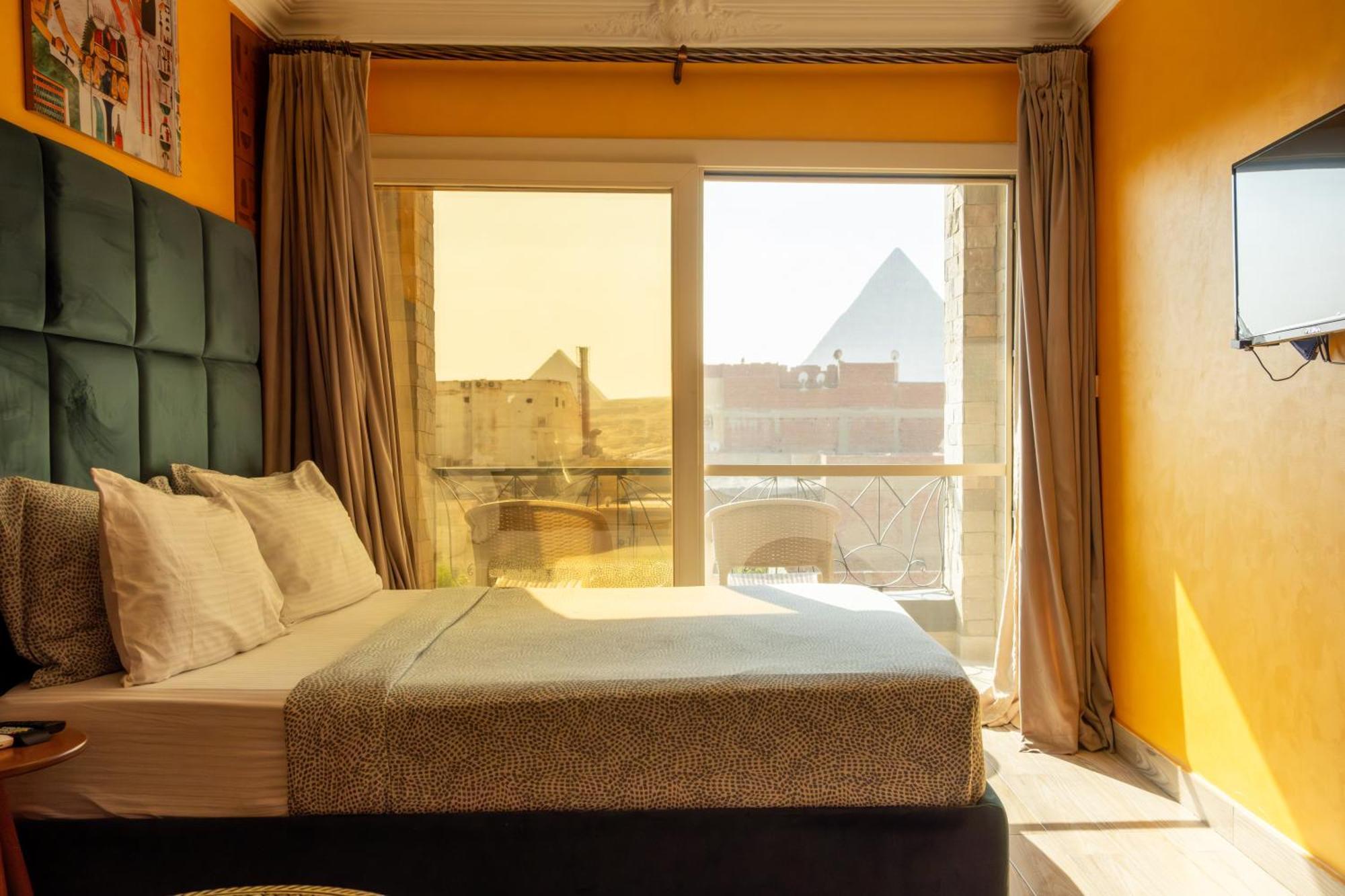 Jimmy Pyramids Hotel Kafret el-Gabal Exteriér fotografie